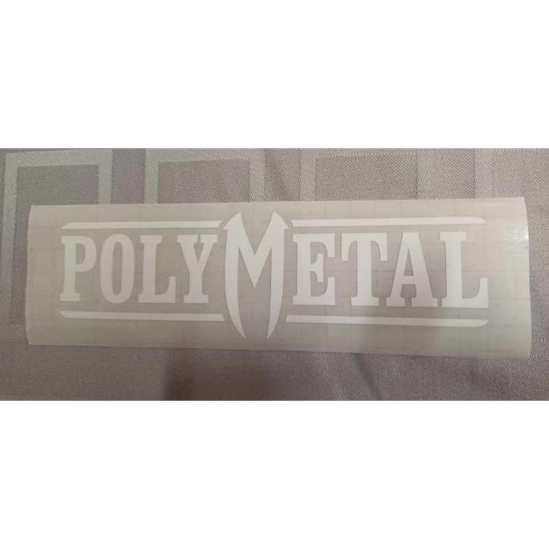 Samolepka bílá - logo řezané